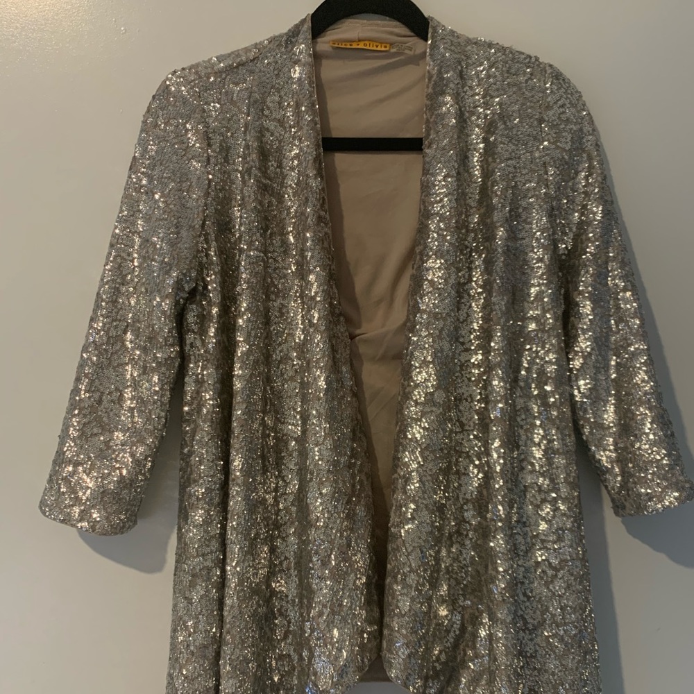 Sequin blazer